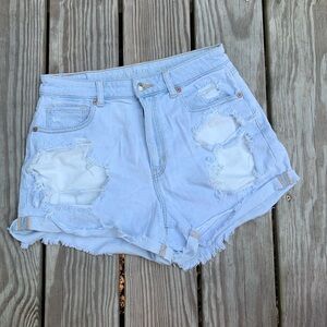 American Eagle Mom Shorts SZ 8 Jean stretch